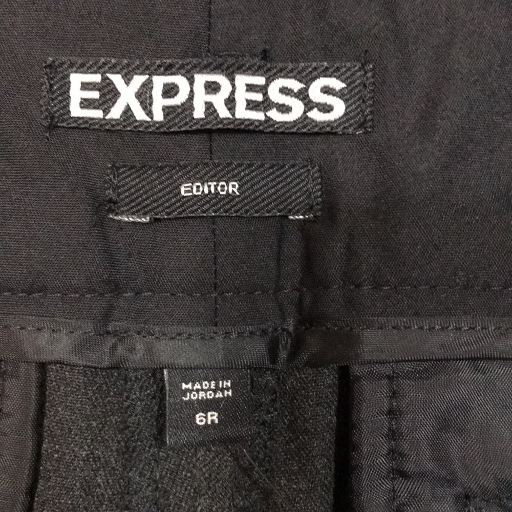 Express Nwt “Editor” Barely Boot Charcoal Gray St… - image 8